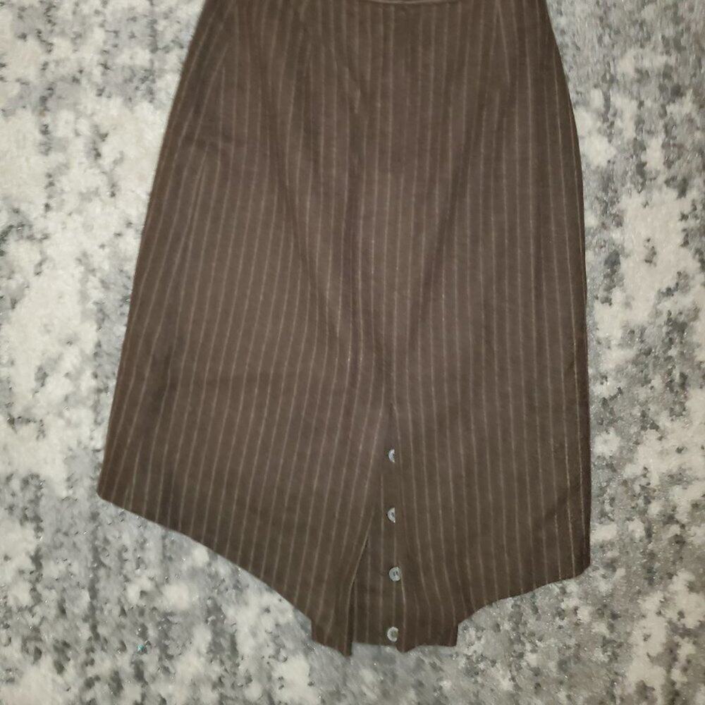 Anne Klein Stripped Skirt sz 6 EUC vintage❤😘❤😘 - Picture 4 of 5